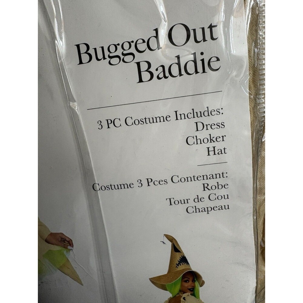 Leg Avenue Bugged Out Baddie 3-piece costume in size XL - Picture 3 of 5
